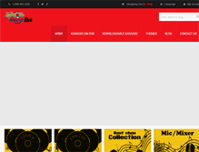 Tablet Screenshot of karaokejukeboxlive.com